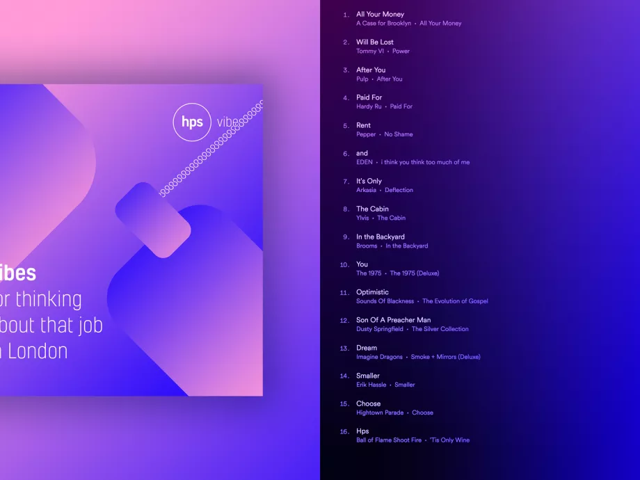 Mondd el dalban: toborzás Spotify-playlistekkel