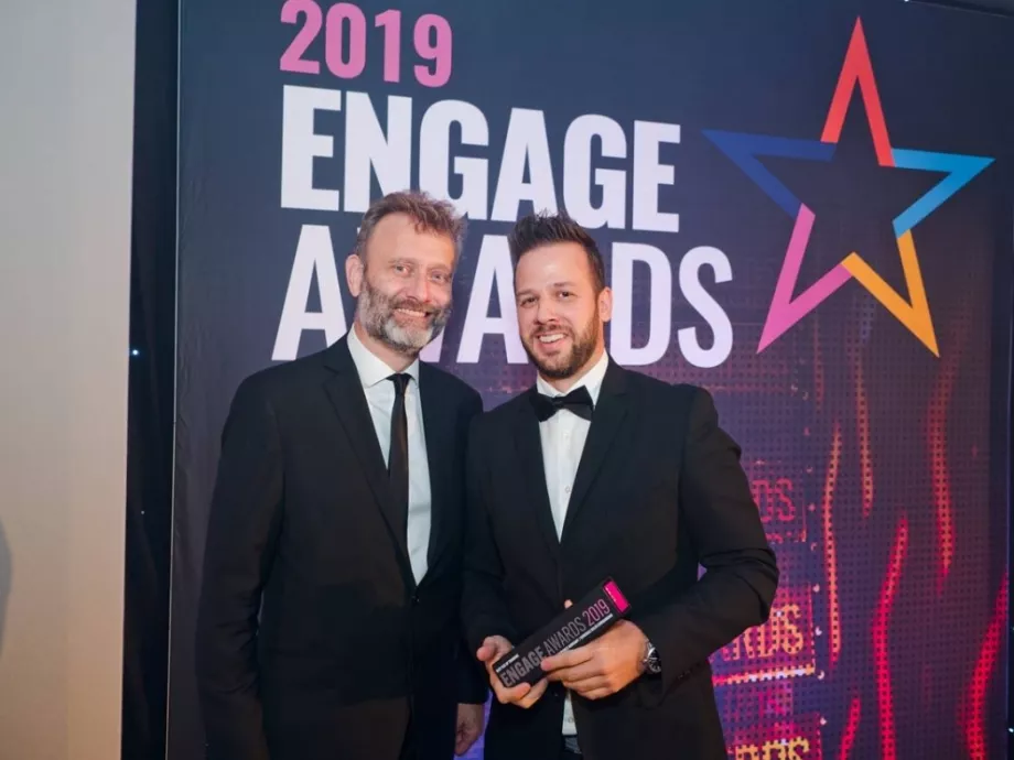 Aranyat ért egy magyar képzési megoldás az Engage Awardson