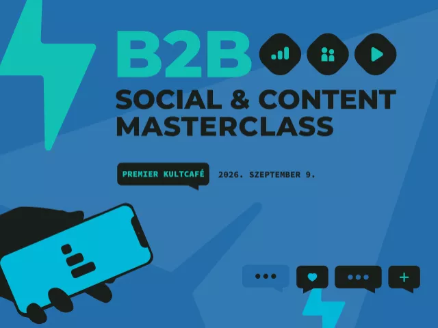 Jön a B2B Social & Content Masterclass