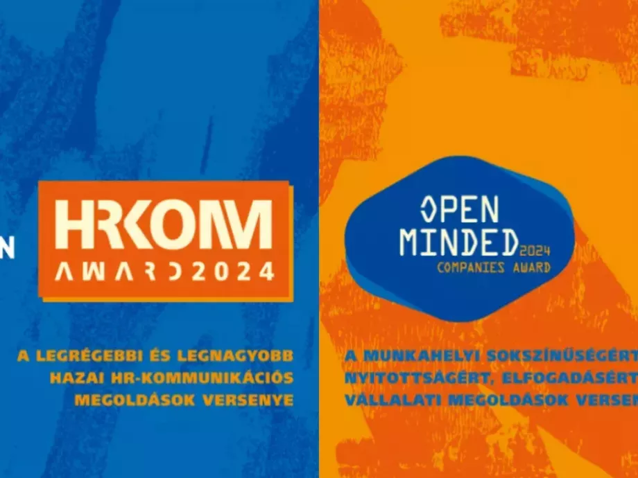 HRKOMM Award és OMC Award: Ünnepeljük együtt a leginnovatívabb HR-megoldásokat és sokszínűségi versenyünk bajnokait!