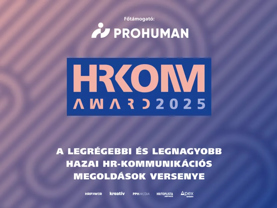 Hat kategóriában nevezhettek a 2025-ös HRKOMM Award-ra