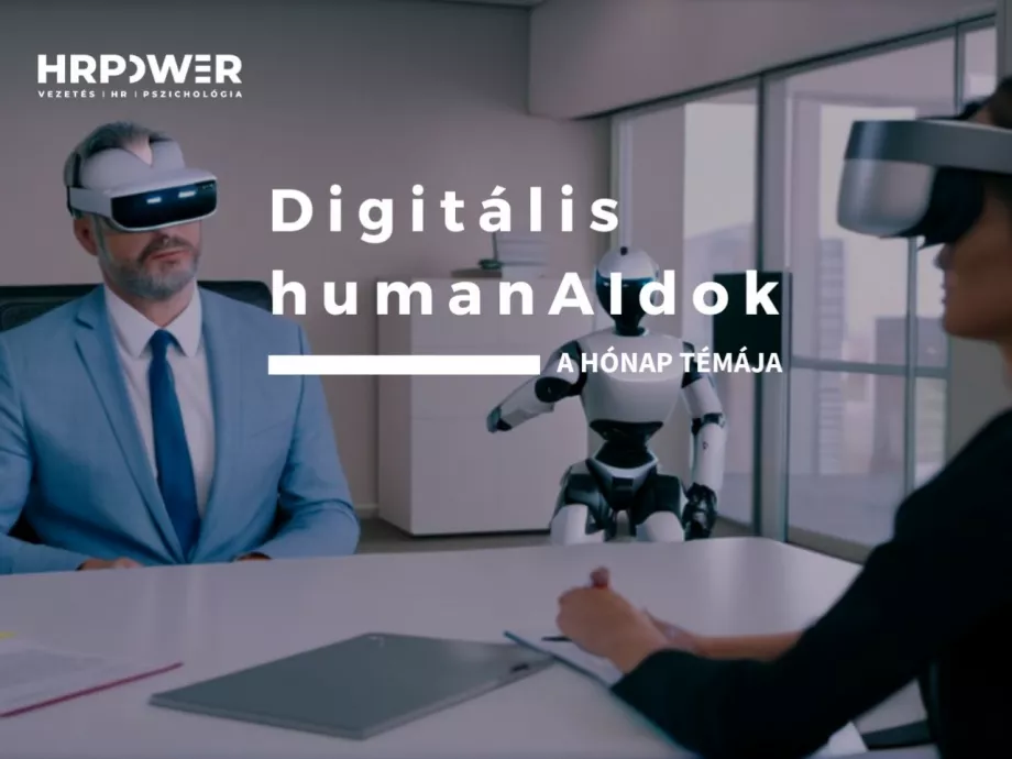 A HÓNAP TÉMÁJA áprilisban: "digitális humanAIdok"