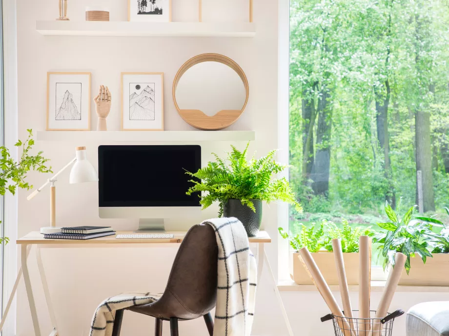 Ilyen egy optimális home office tér, mely a mentális egészségedet is szolgálja