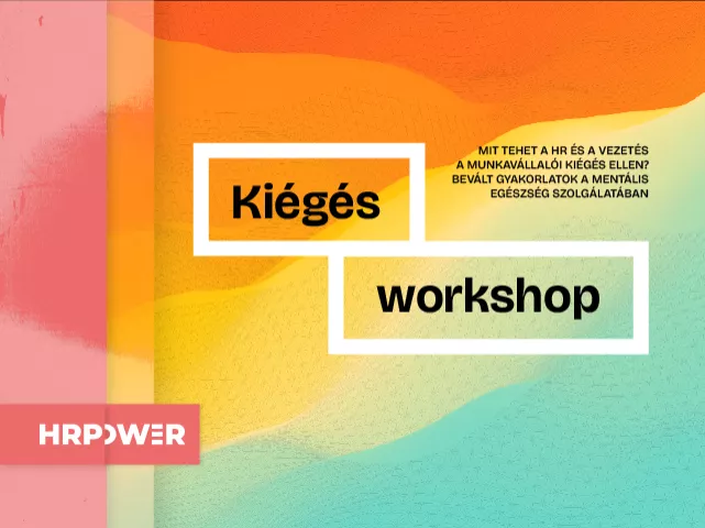 LAST CALL: Még egy hétig tudtok jelentkezni az I. Kiégés workshopra!