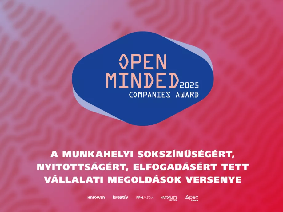 Ezekben a kategóriákban nevezhettek a 2025-ös Open Minded Companies Award-ra